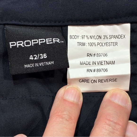 Propper LS1 STL II Pants Navy Blue Mens Tactical Pants Size 42 X 36 NWT - Picture 10 of 10